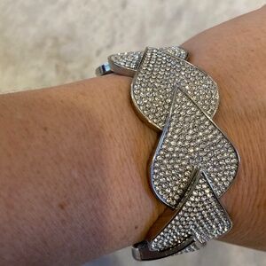 I.N.C. Silver & Crystal Bracelet